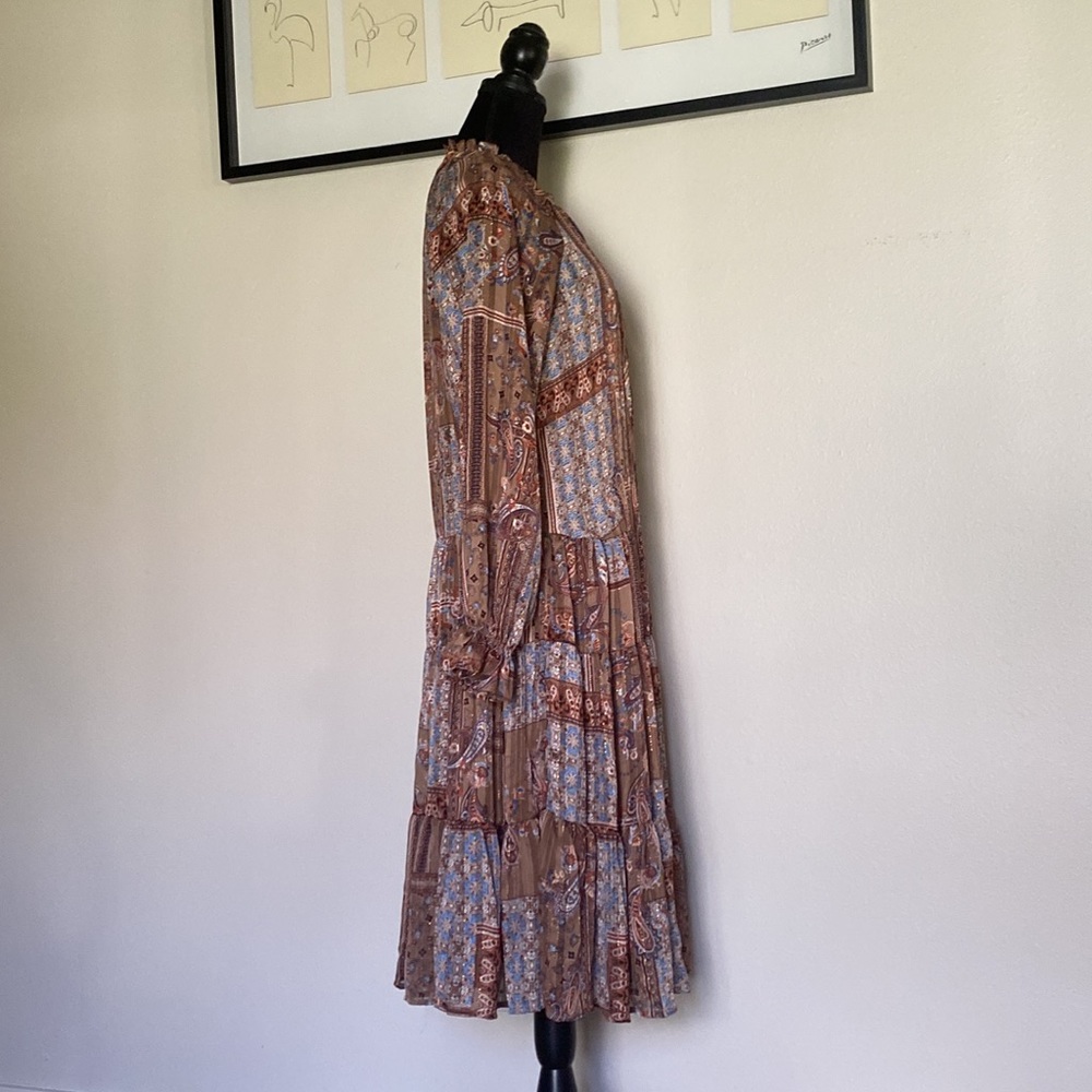 Blu Pepper Long Sleeve dress - Picture 7 of 9